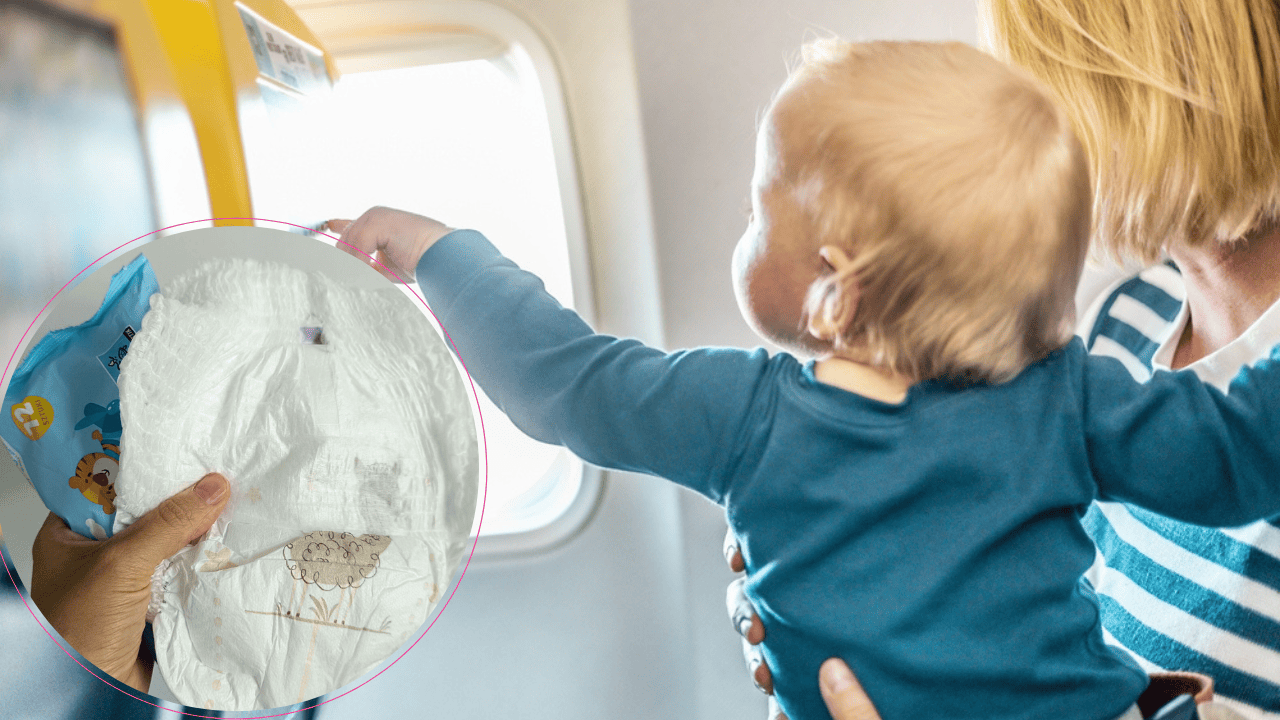 dziecko samolot
