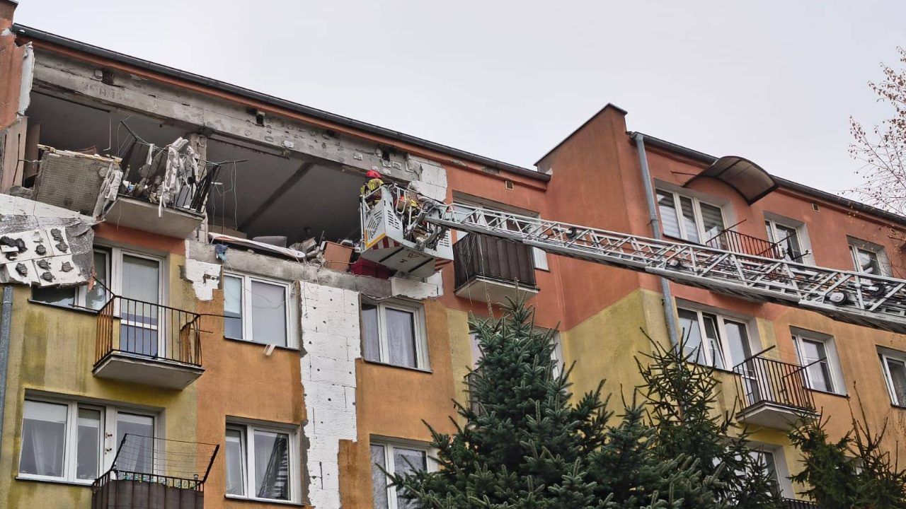 Eksplozja w bloku w Braniewie. Mieszkańcy zostali ewakuowani
