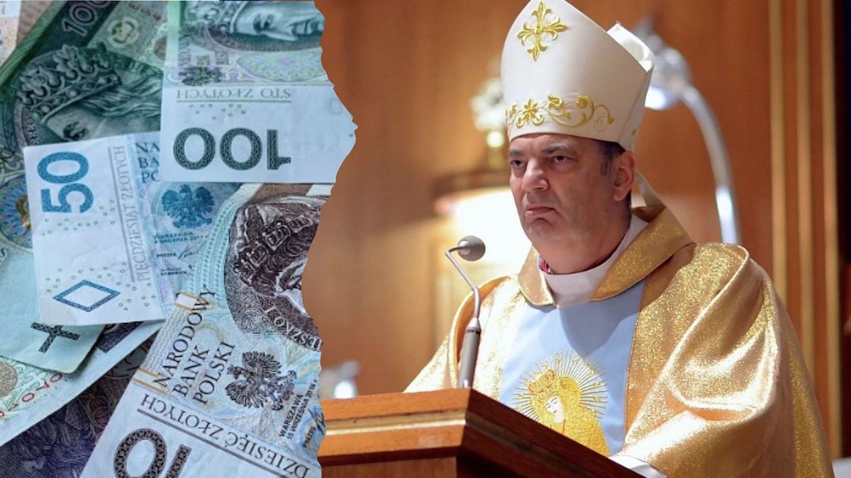 pieniądze biskup Grzegorz Kaszak
