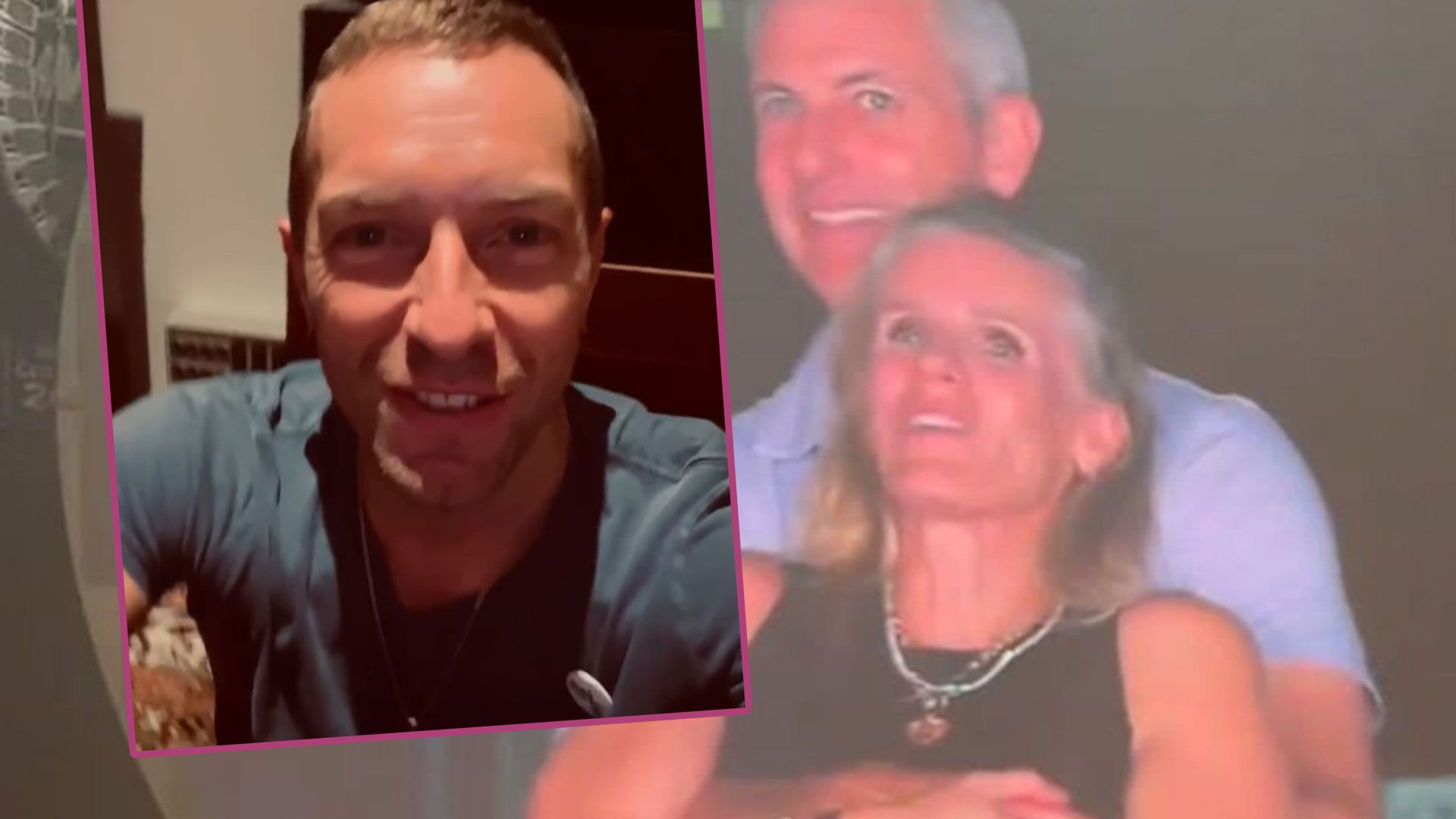Przyłapani na koncercie Coldplay