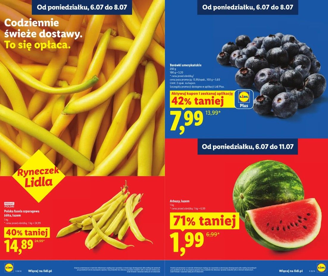 Od jutra tną ceny w Lidlu. "1+1 gratis" i masło za 1,99 zł, ale prawdziwy hit jest gdzie indziej