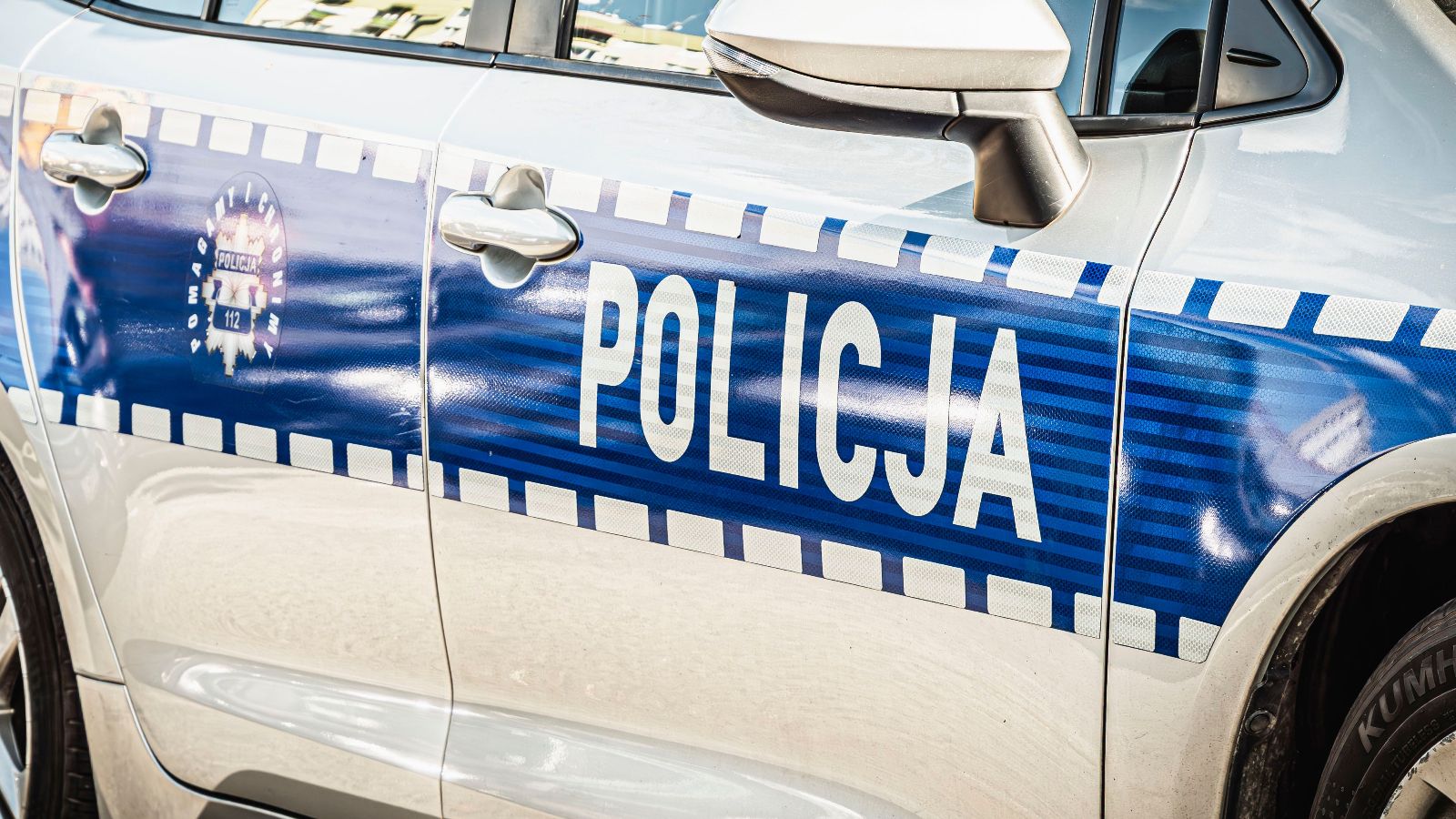 policja, wypadek