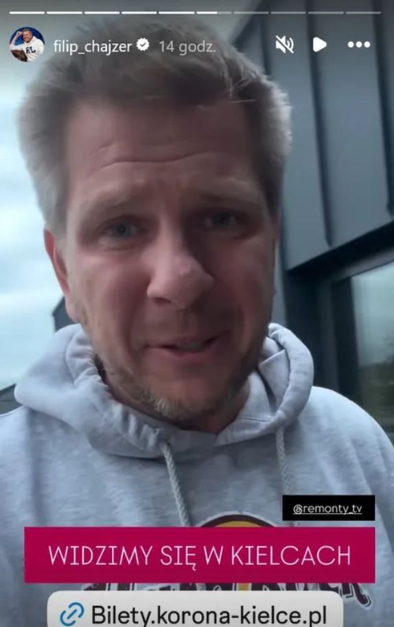 Filip Chajzer tuż po ślubie przekazał to fanom. Nie tak to sobie wyobrażał