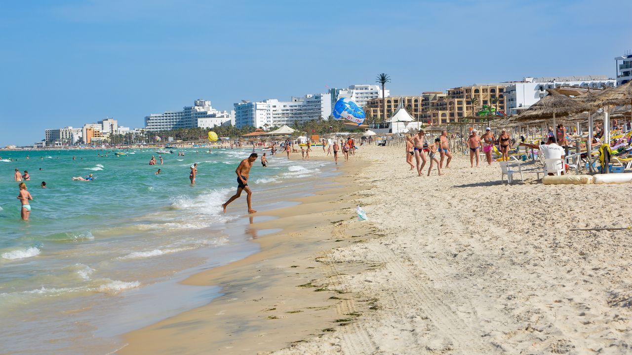 plaża Tunezja nowe
