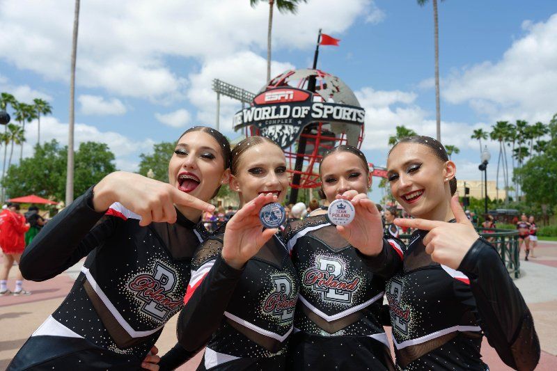 Unique Cheerleaders z Małopolski po raz czwarty na Mistrzostwach Świata! Polki  znów w czołówce światowego cheerleadingu