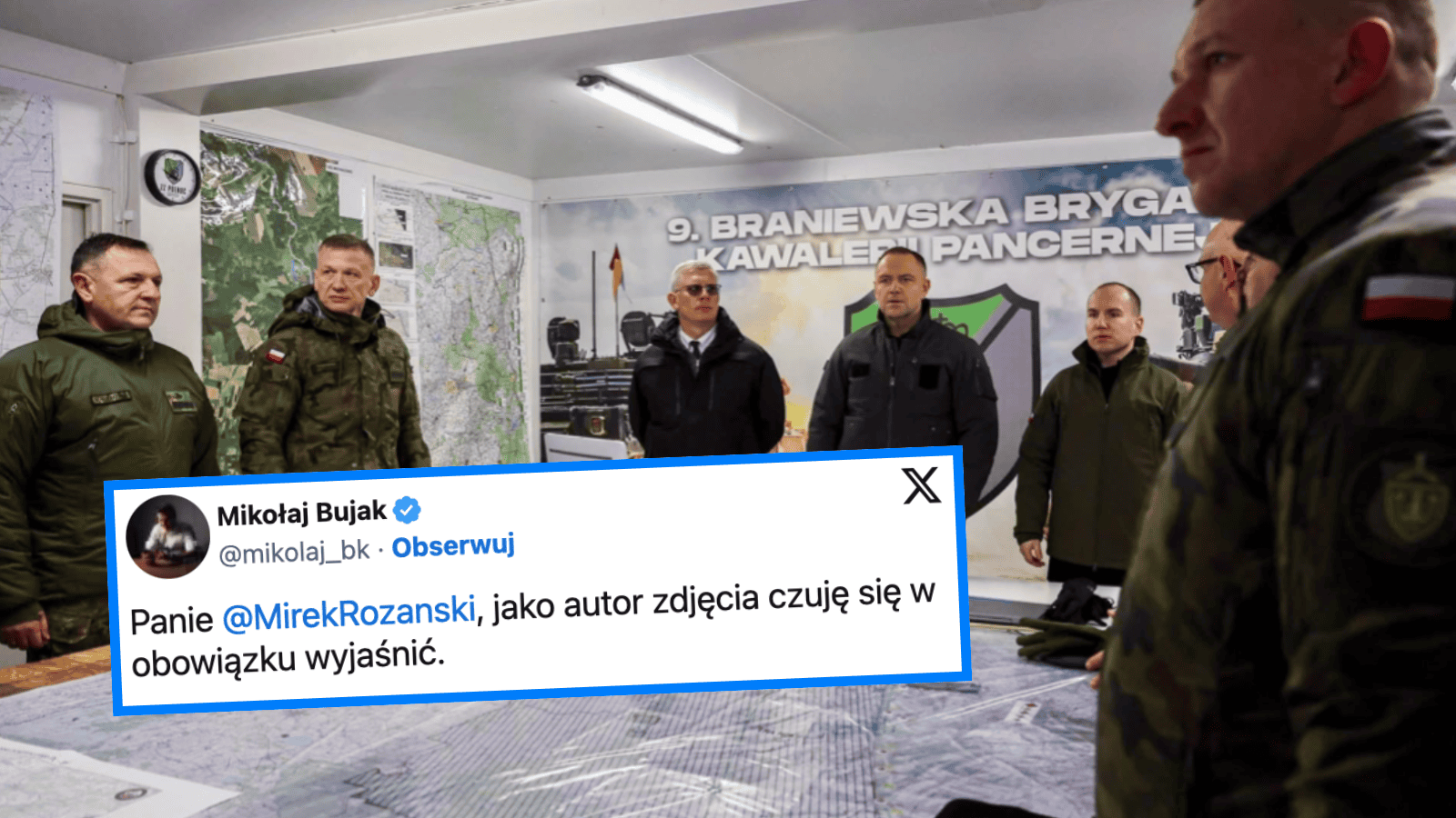 Burza wokół zdjęcia z mapą i Nawrockim. Fotograf prezydenta musi się tłumaczyć