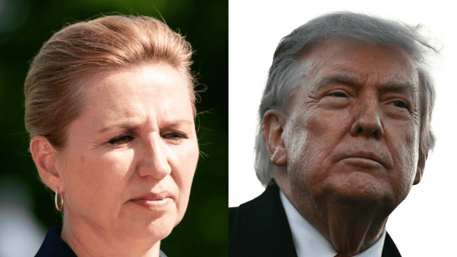 Donald trump, Mette Frederiksen, Grenladnia