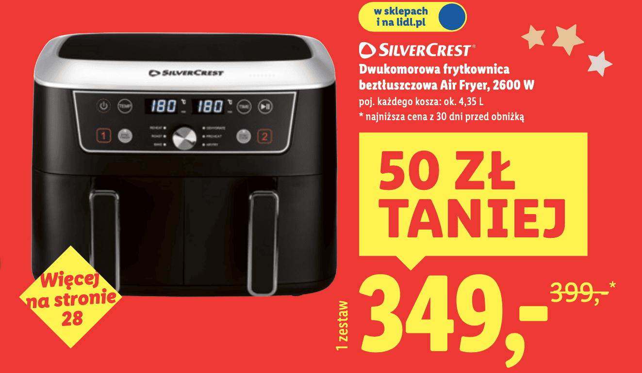 Lidl nie zostaje w tyle. W poniedziałek 50 zł taniej. Polacy będą walczyć o produkty