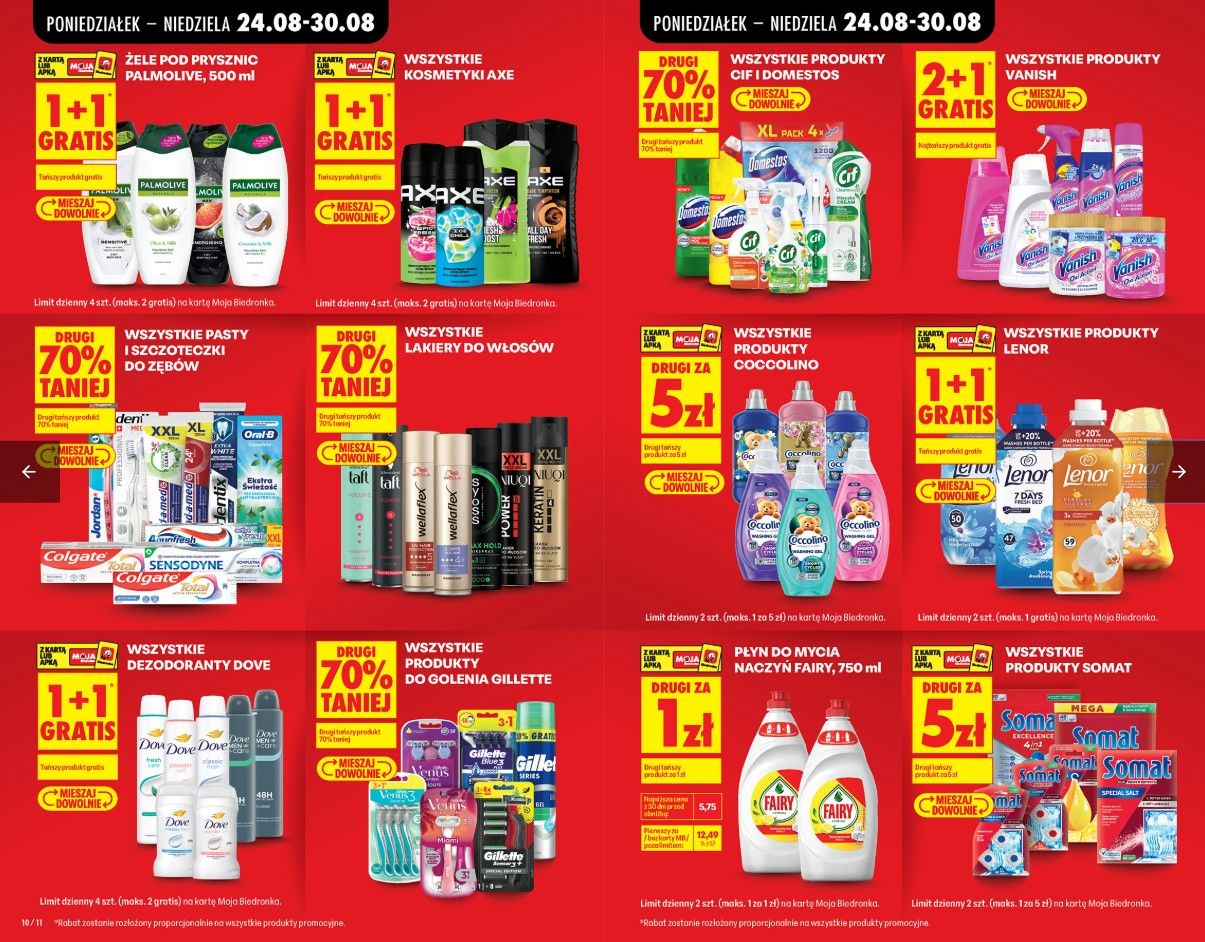 Biedronka rusza z promocjami przed końcem wakacji. Masło za 1,99 zł i 2+1 gratis to nie wszystko
