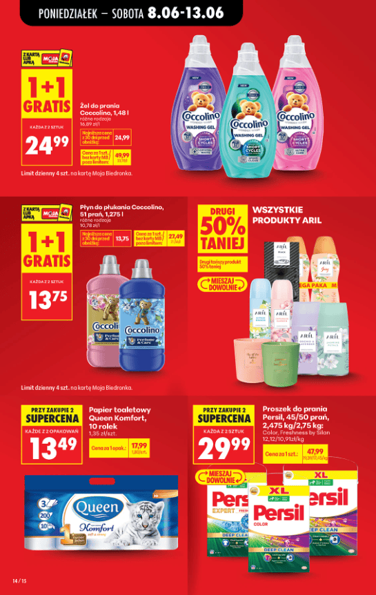 Biedronka szaleje od poniedziałku. Promocje "1+1 gratis" i kosmetyki za 1 zł to dopiero początek