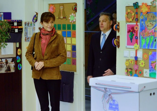 Trwają wybory na Węgrzech, a tu takie wieści o żonie Orbana. Ludzie pojęcia nie mieli