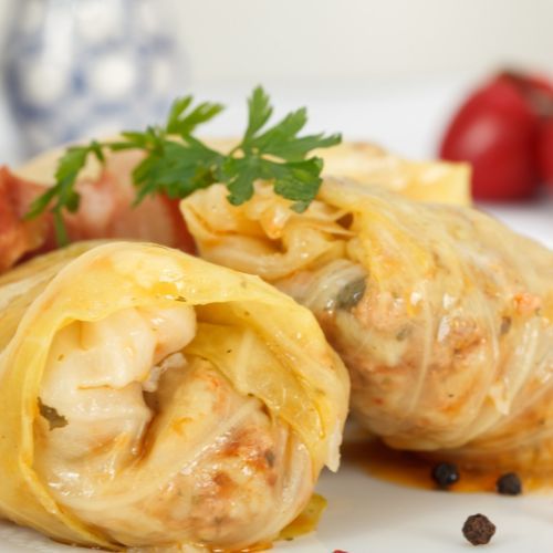 Takie gołąbki podam na obiad na 3-go maja. Ten sos to mistrzostwo