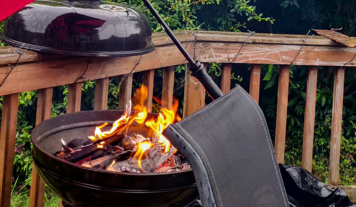 grill w złą pogodę