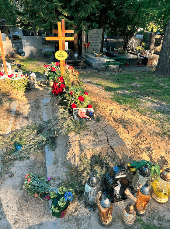 grób Janusza Weissa