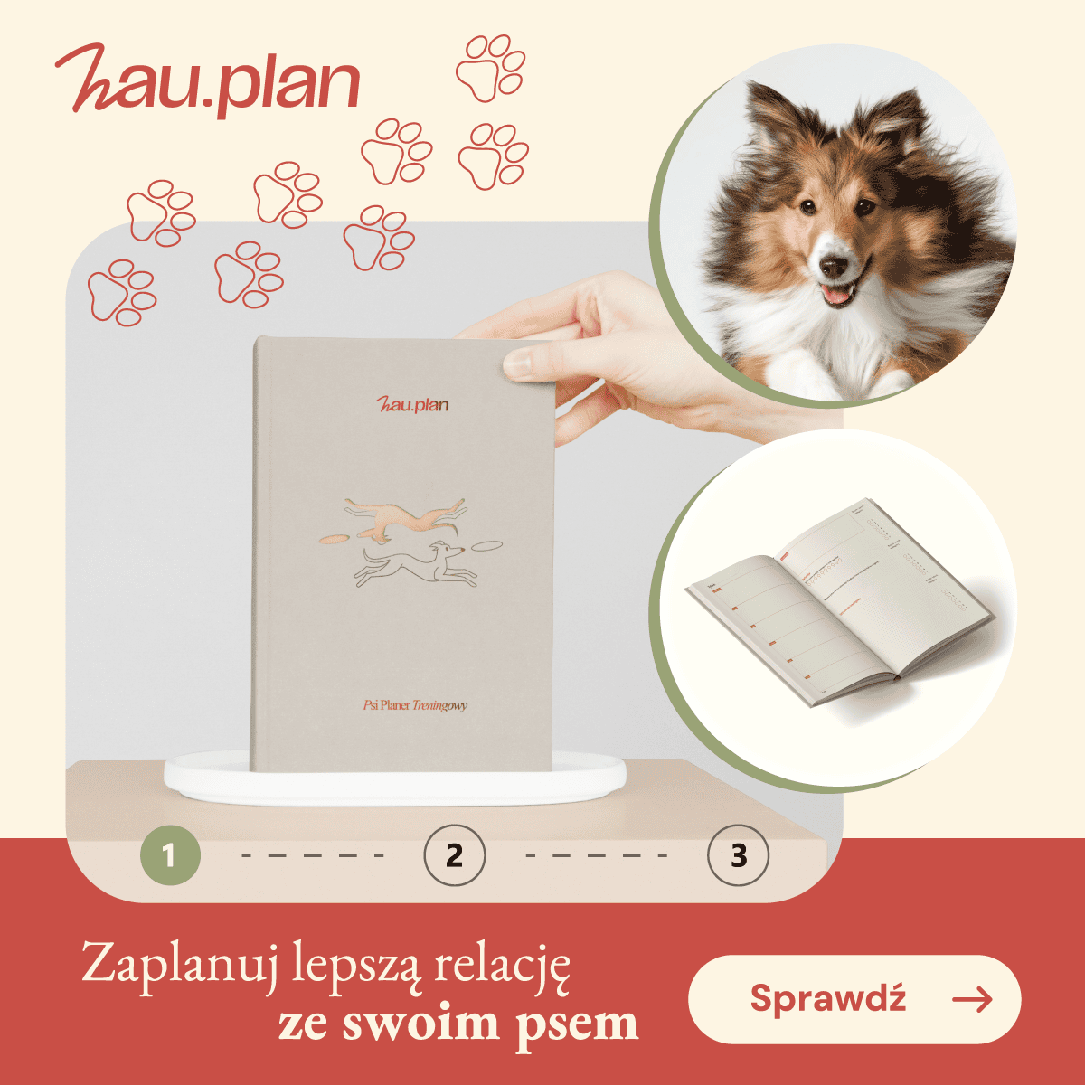 Lepsza relacja z Twoim psem dzięki hau.plan – poznaj innowacyjny planer treningowy
