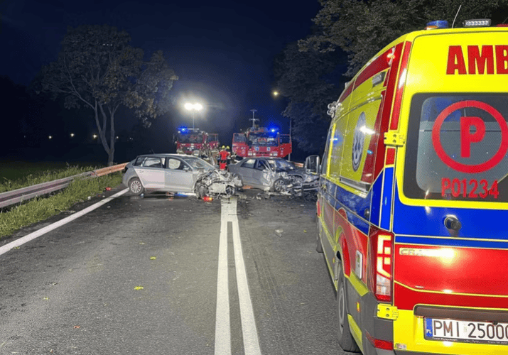 Poważny wypadek na polskiej trasie. Wśród rannych 19-miesięczne dziecko