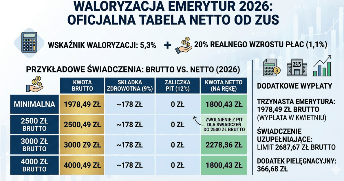 Ważne wieści dla seniorów, chodzi o marcową waloryzację. Niesłychane, ile dostaną "na rękę"