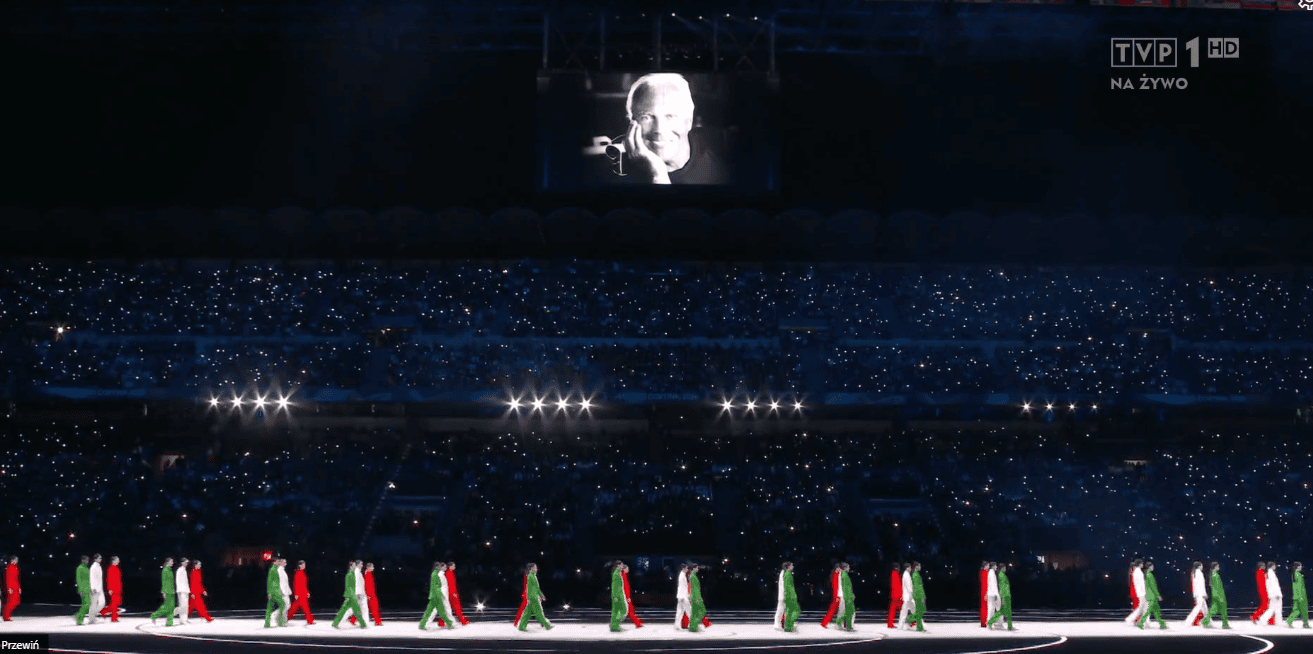 Nie do wiary, co wyświetlono na telebimie podczas ceremonii otwarcia. Ludzie nie mogli powstrzymać łez