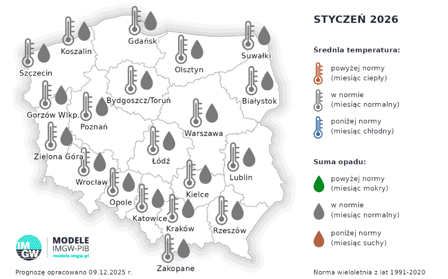 IMGW podało prognozy na ferie w Polsce. Można się zdziwić, czegoś takiego nie było od dawna