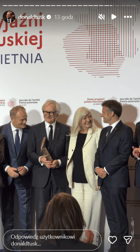 Takimi słowami prezydent Francji zwrócił się do Andrzeja Seweryna. Wielkie poruszenie