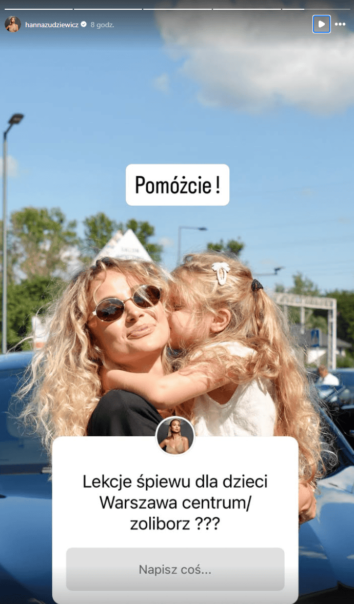 "Pomóżcie!". Trwają wielkie poszukiwania. Hania Żudziewicz przekazała ws. córeczki