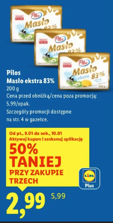 Lidl zaskoczy okazjami w weekend, klienci napchają koszyki po brzegi. Promocja na masło to dopiero początek