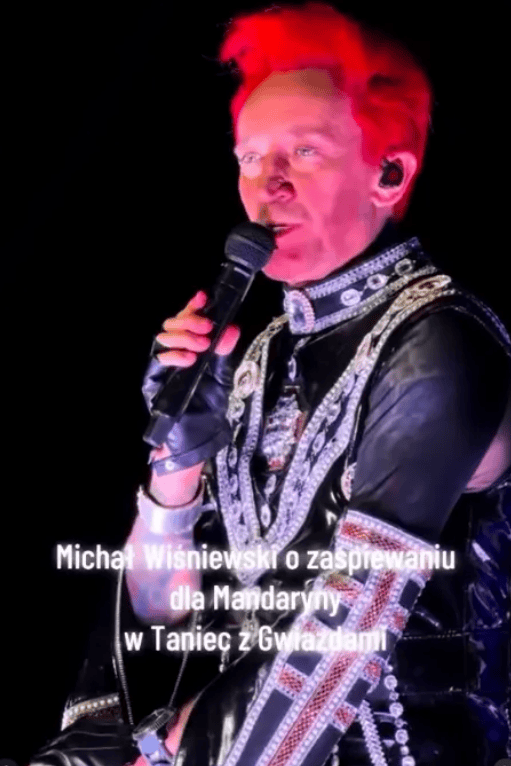  Michał Wiśniewski nie zaśpiewa dla Mandaryny w "Tańcu z Gwiazdami". To by oznaczało koniec