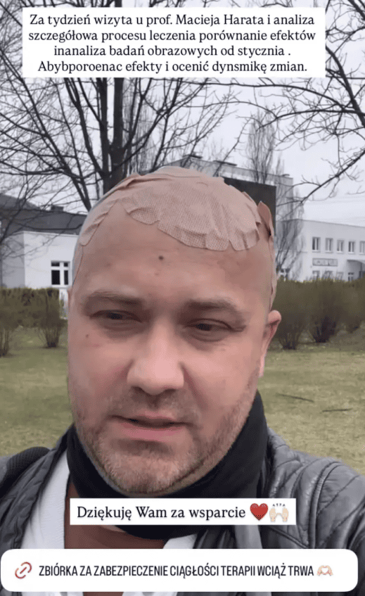 Adrian wydał komunikat prosto z Centrum Onkologii. Nowe wieści ws. choroby