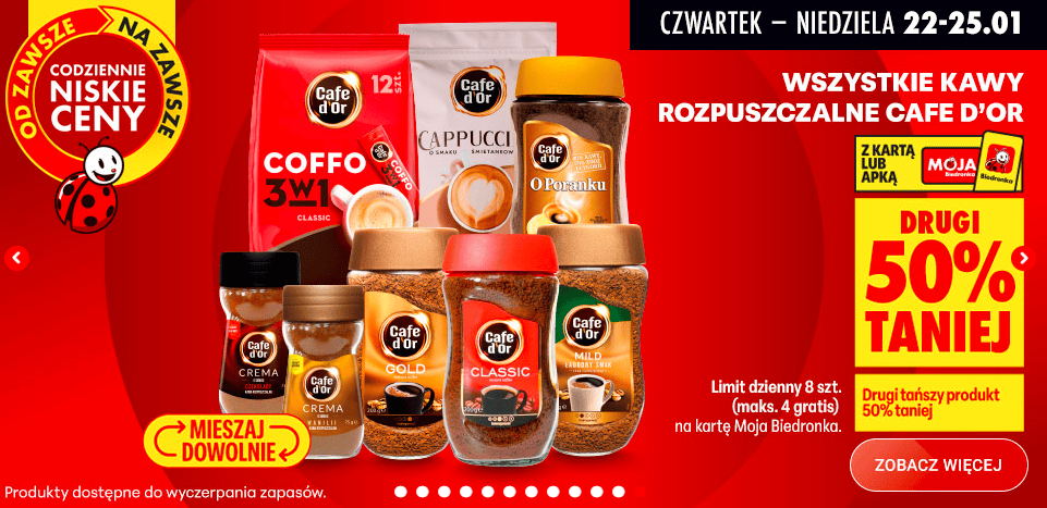 W Biedronce istne szaleństwo cenowe. Nawet 50 proc. taniej i "2+1 gratis". Czas tylko do niedzieli