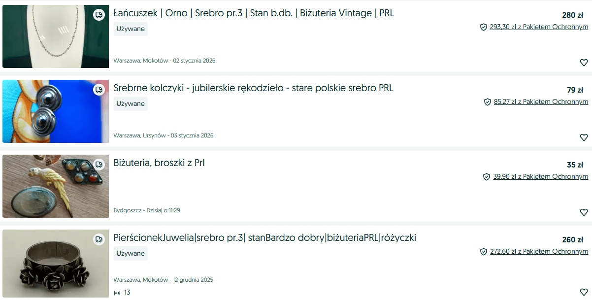Tej biżuterii z PRL szukają kolekcjonerzy. Lepiej sprawdź szuflady, jest warta majątek