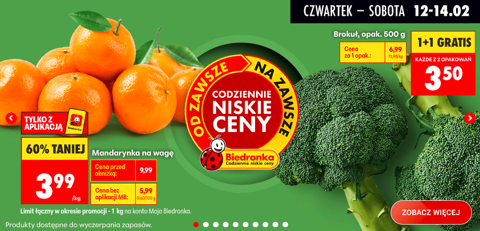 W Biedronce oszaleli. Takie promocje tylko do jutra, jeden produkt znika w mig, ale są limity