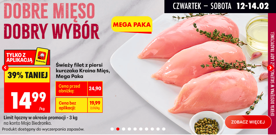 W Biedronce oszaleli. Takie promocje tylko do jutra, jeden produkt znika w mig, ale są limity