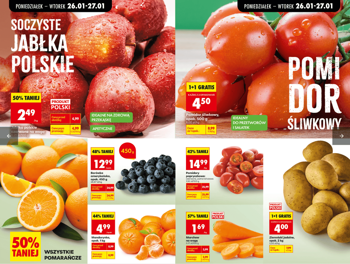 W Biedronce już się zaczęło. Aż "6+6 gratis" i gigantyczne obniżki. Klienci będą zachwyceni