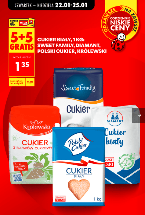 Biedronka idzie na całość. Od czwartku "5+5 gratis", ale są limity. Klienci się obłowią