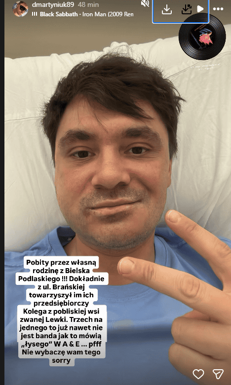Poruszony Daniel Martyniuk to ogłosił. "Pobity przez własną rodzinę"
