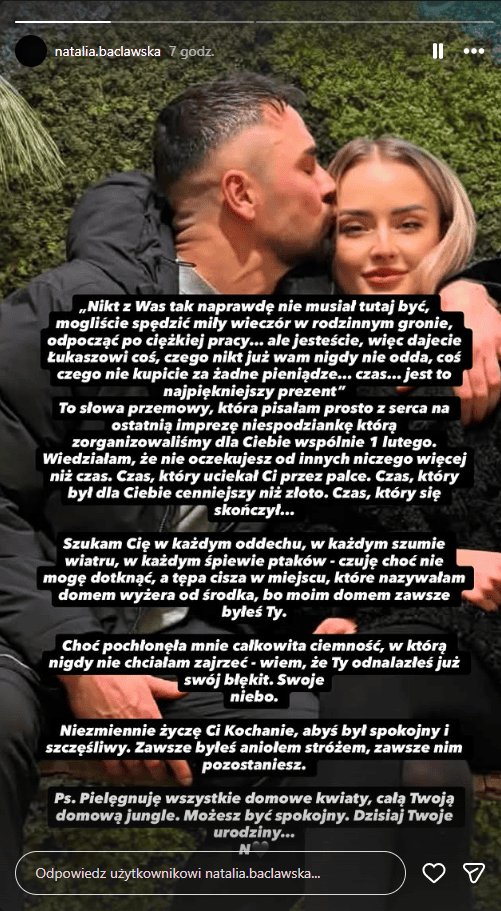 Poruszające słowa bliskich w dniu urodzin Łukasza Litewki. "Przytłaczające uczucie pustki i bólu"