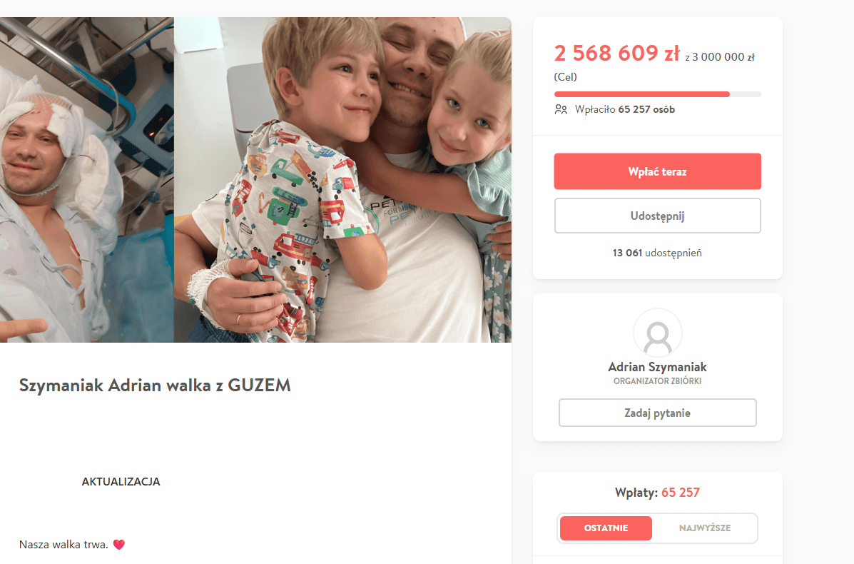 Po długim milczeniu trzy słowa od Anity Szymaniak. Tyle wystarczyło, by łzy stanęły w oczach