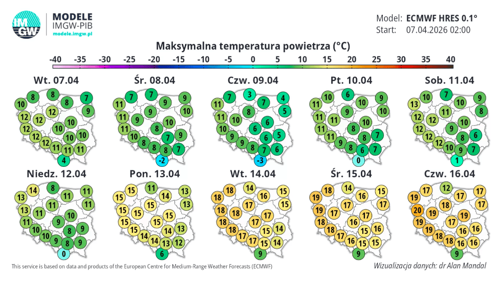 Piękna aura wraca do Polski. Nadchodzi przełom w pogodzie, słonecznie będzie jeszcze w kwietniu