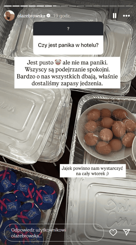 Ola Żebrowska w centrum kataklizmu. Zaczyna się armagedon. Są zdjęcia