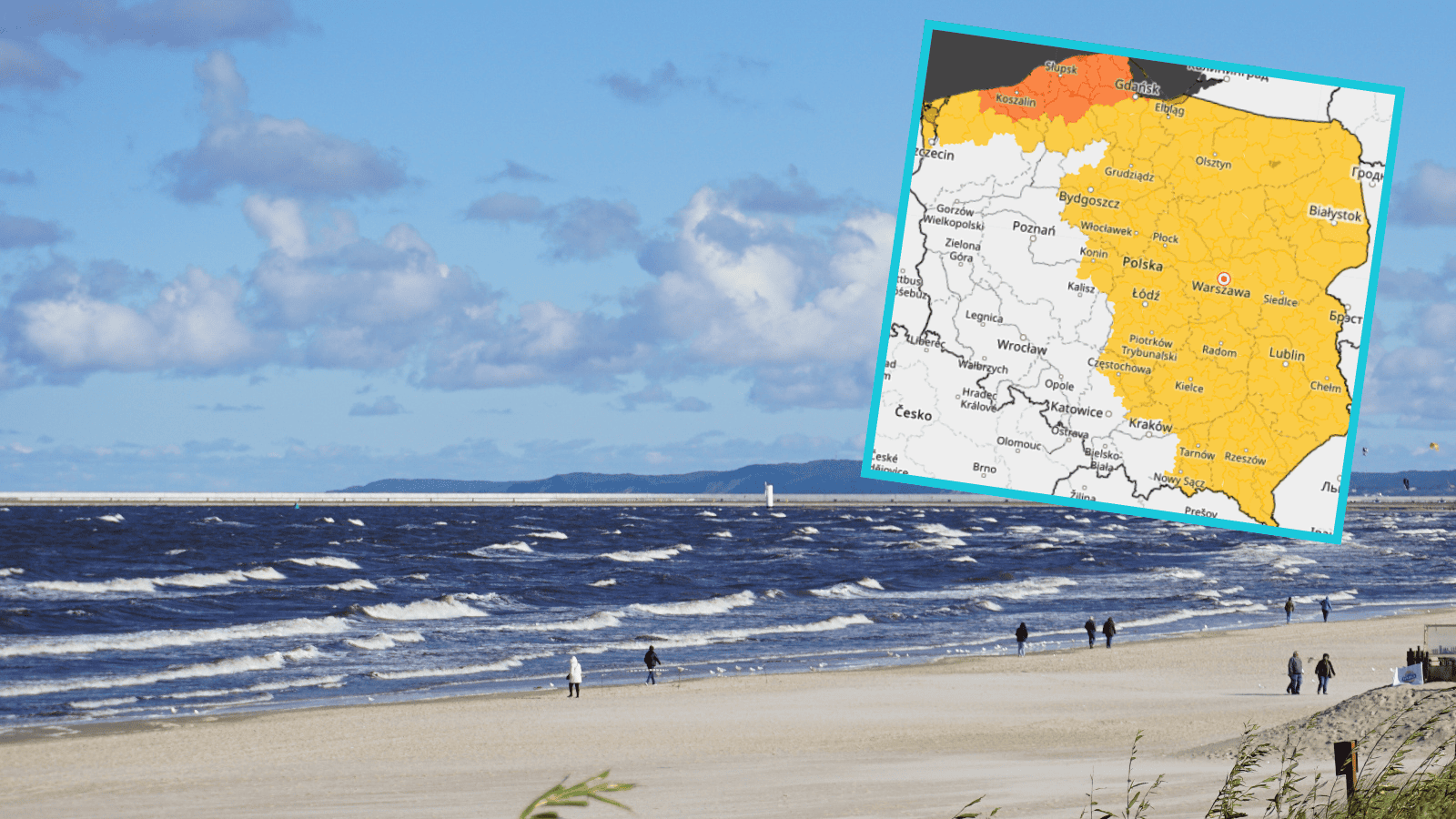 IMGW ostrzega przed niebezpiecznym zjawiskiem. Wydano alerty I. i II. stopnia