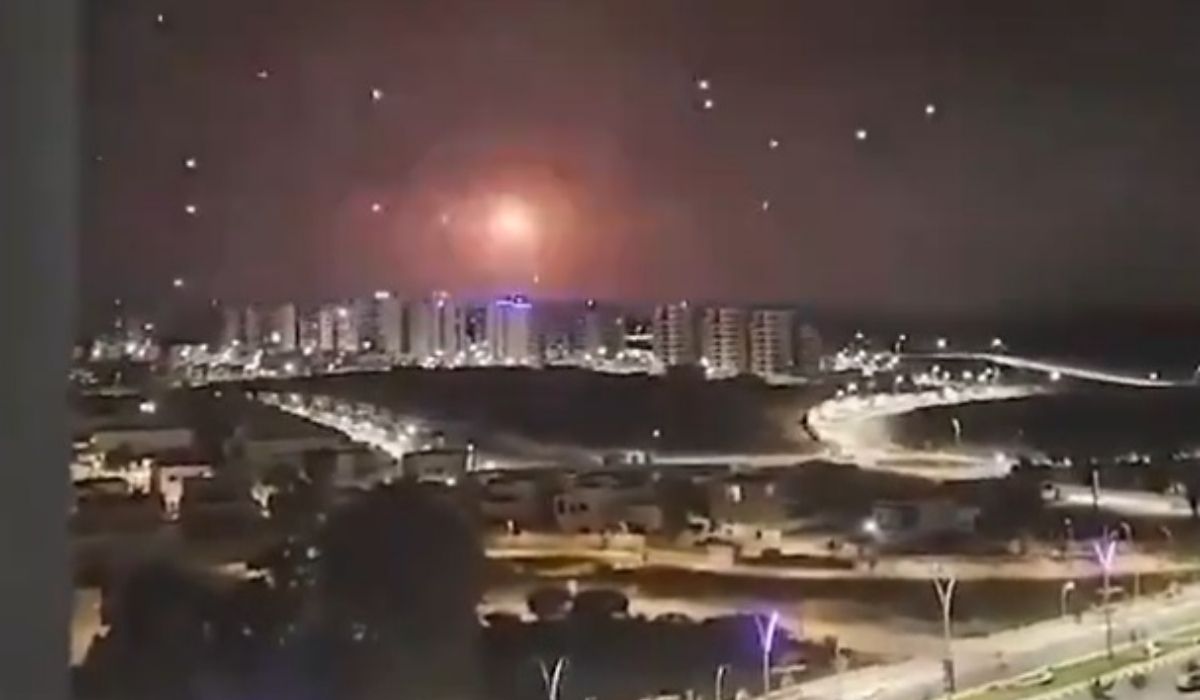 atak dronów na Izrael
