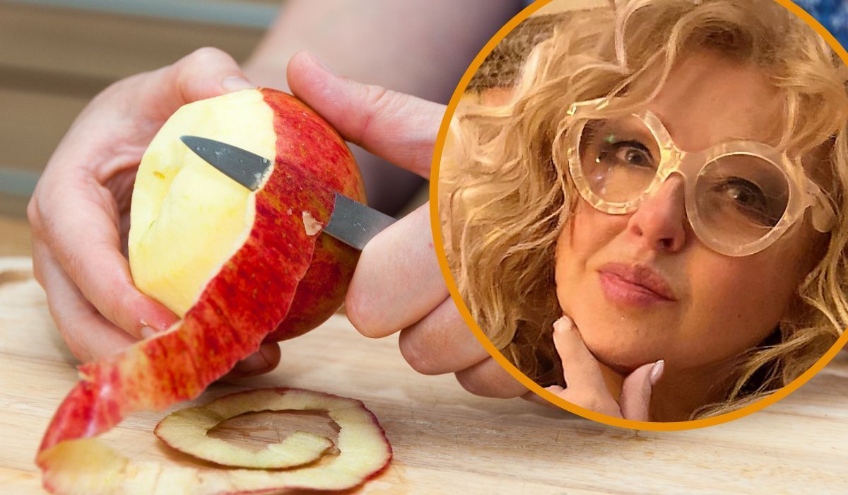 Gessler pokazała, jak zrobić jabłka pod kruszonką