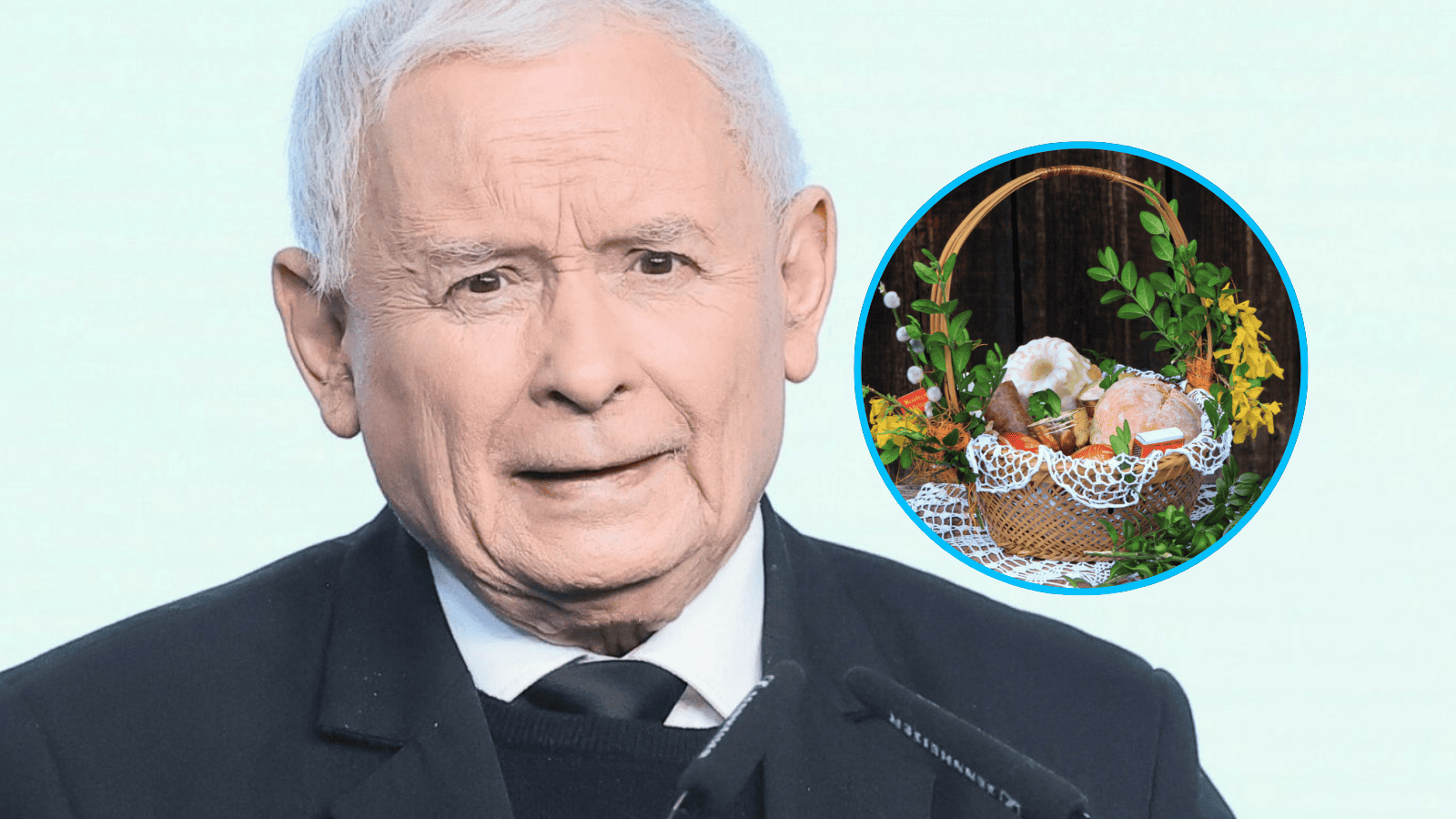 Jarosław Kaczyński, fot. Adam Burakowski/East News, Canva