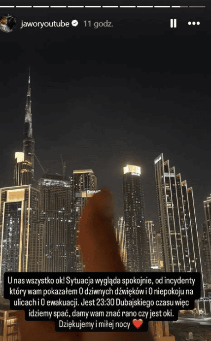 Uwielbiany przez Polaków gwiazdor poleciał do Dubaju z ciężarną partnerką. Teraz relacjonuje, co się dzieje