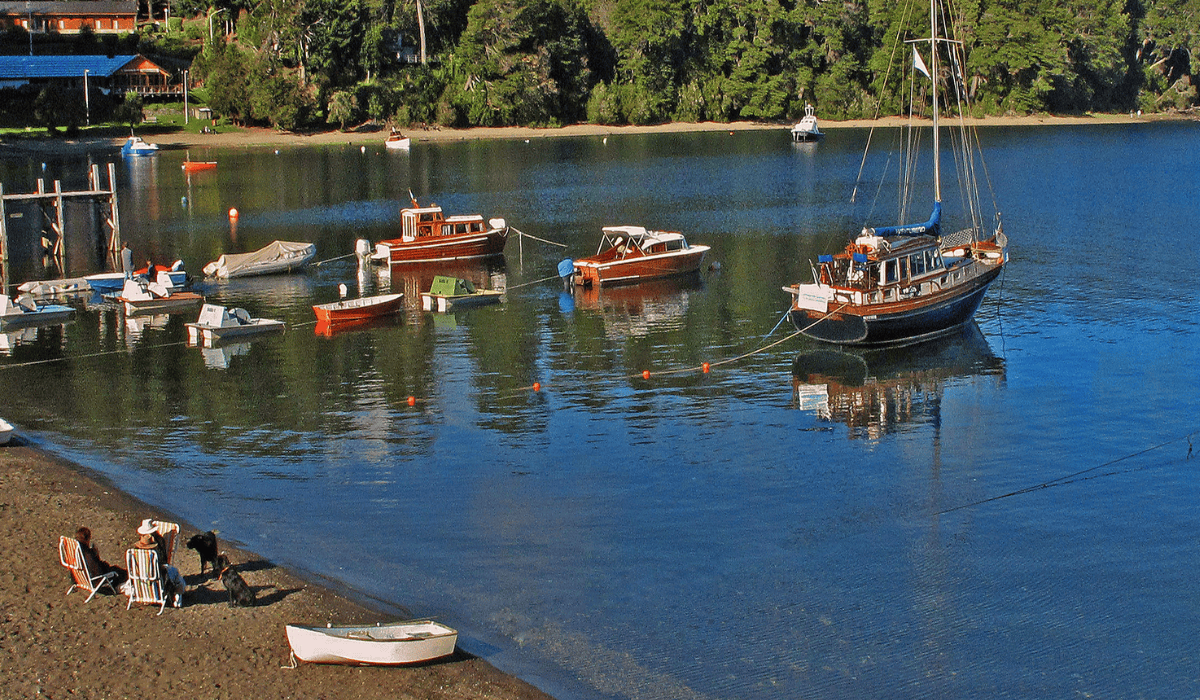 jezioro plaża