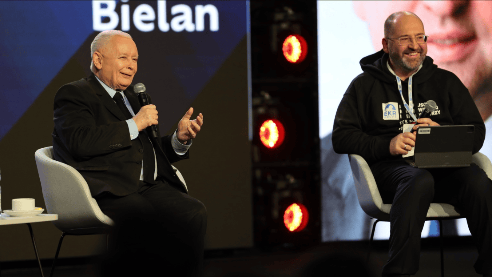 Tak "przywitali" Kaczyńskiego. Nagranie hitem sieci