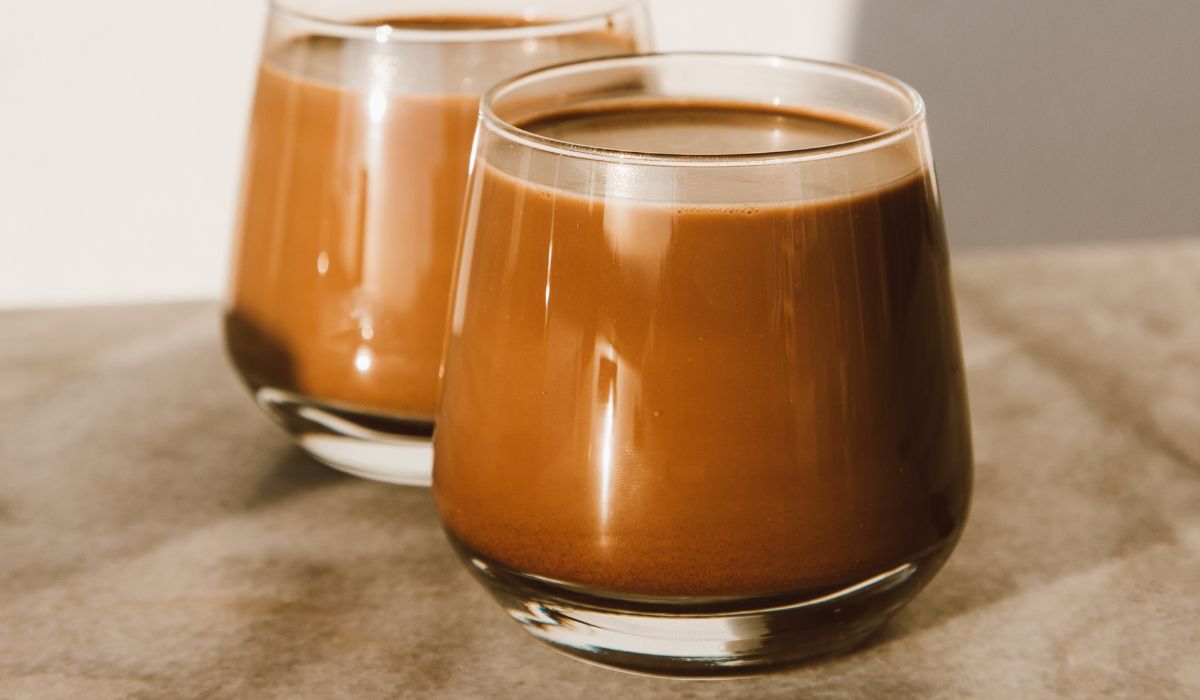 kakao w szklankach