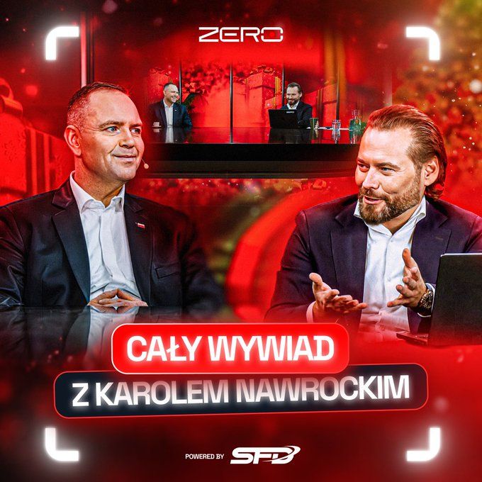 Zadzwonił do Nawrockiego, gdy był w Kanale Zero, Prezydent pod ścianą