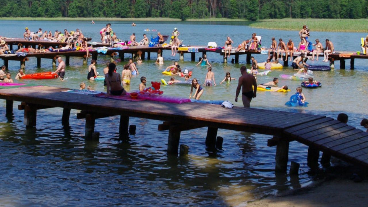 kąpielisko na Mazurach
