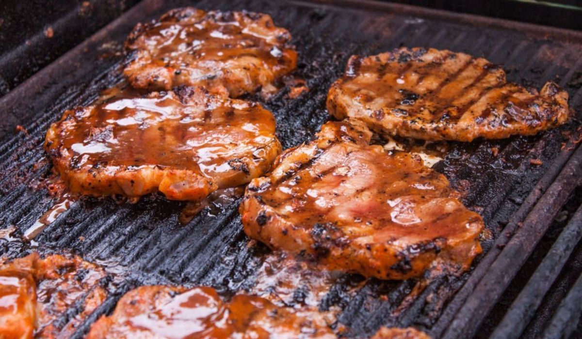 karkówka na grillu